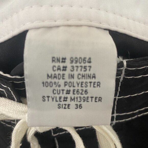 Billabong Black & White Swim Board Shorts Swim Trunks  New NWT, Men’s Size 36 - Picture 9 of 10